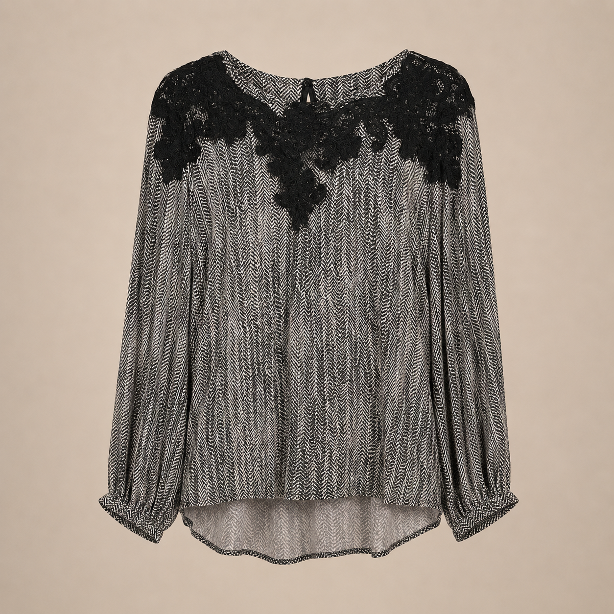 Camicia con pizzo