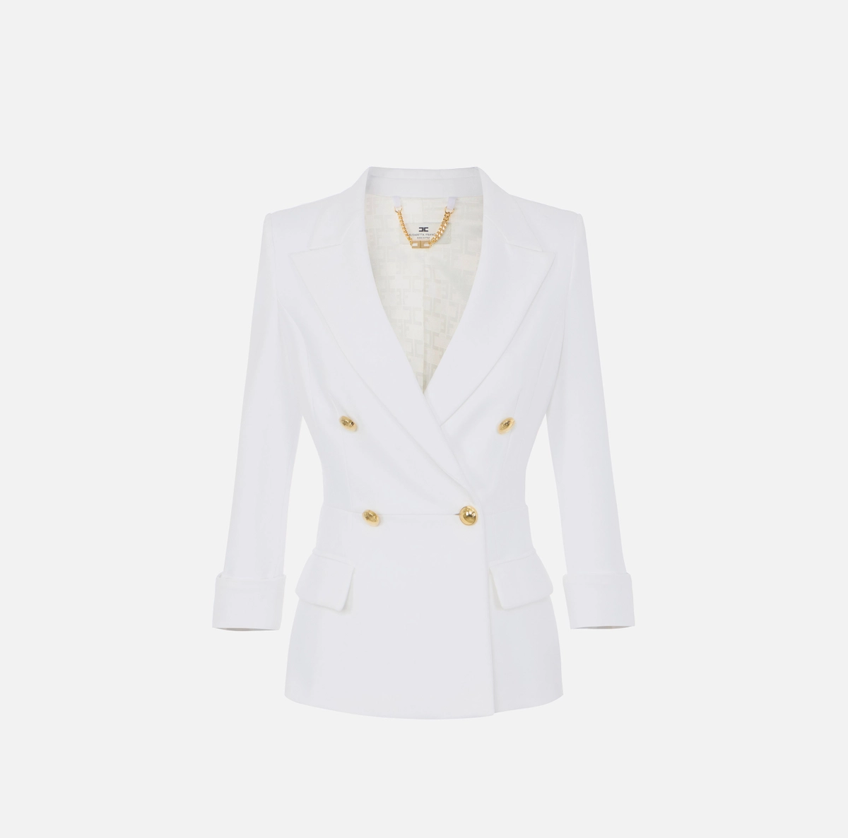 Giacca in doppio crêpe stretch