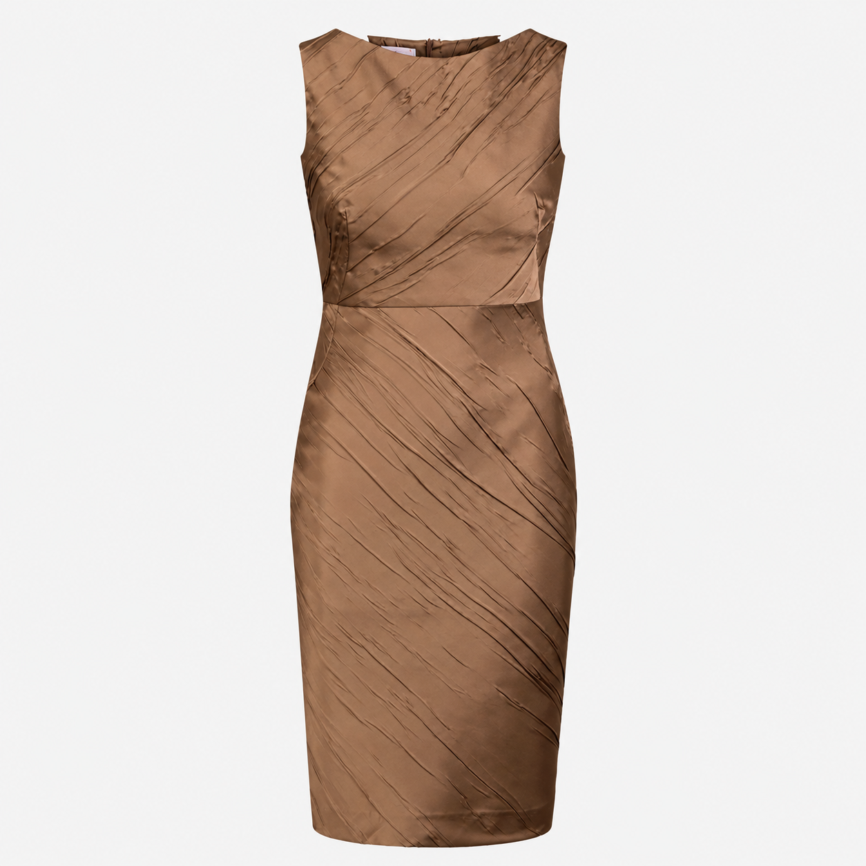 Abito In Satin Plisse