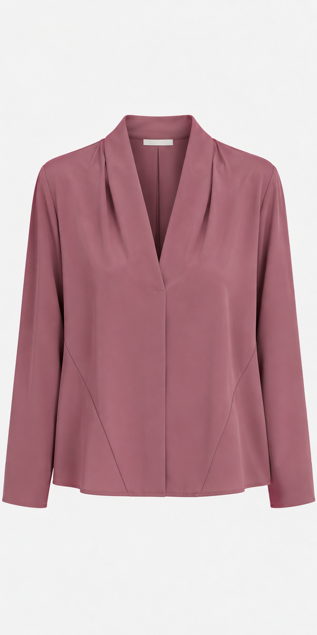 Blusa scollo a V