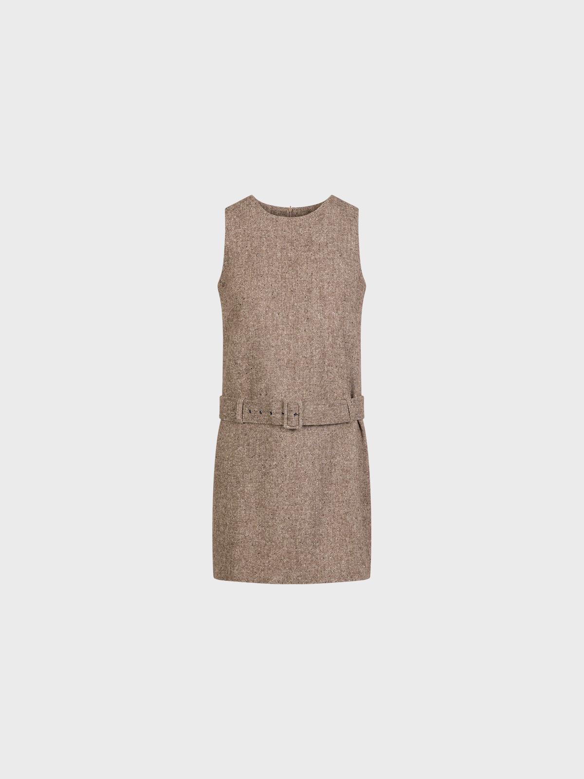 Mini Dress In Tweed